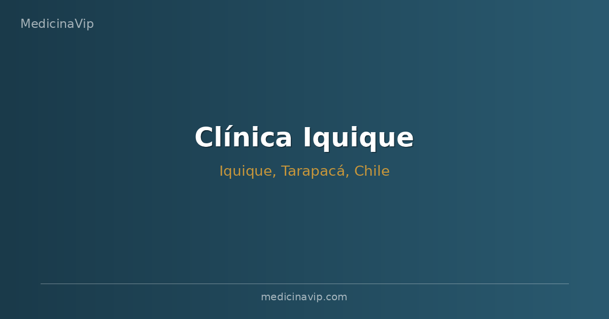 Clínica Iquique