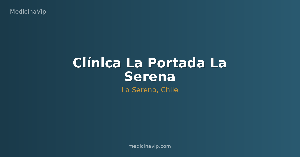 Clínica La Portada La Serena
