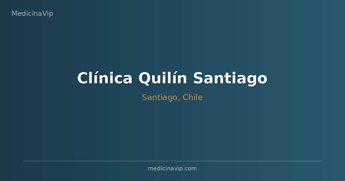 Clínica Quilín Santiago