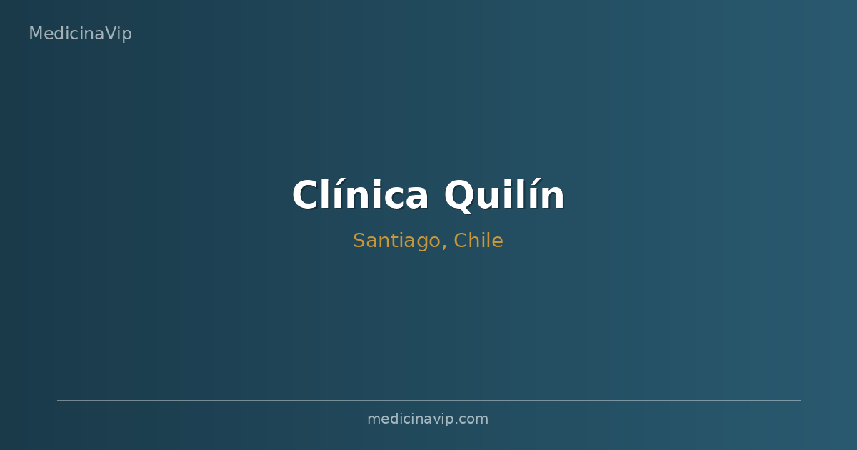 Clínica Quilín