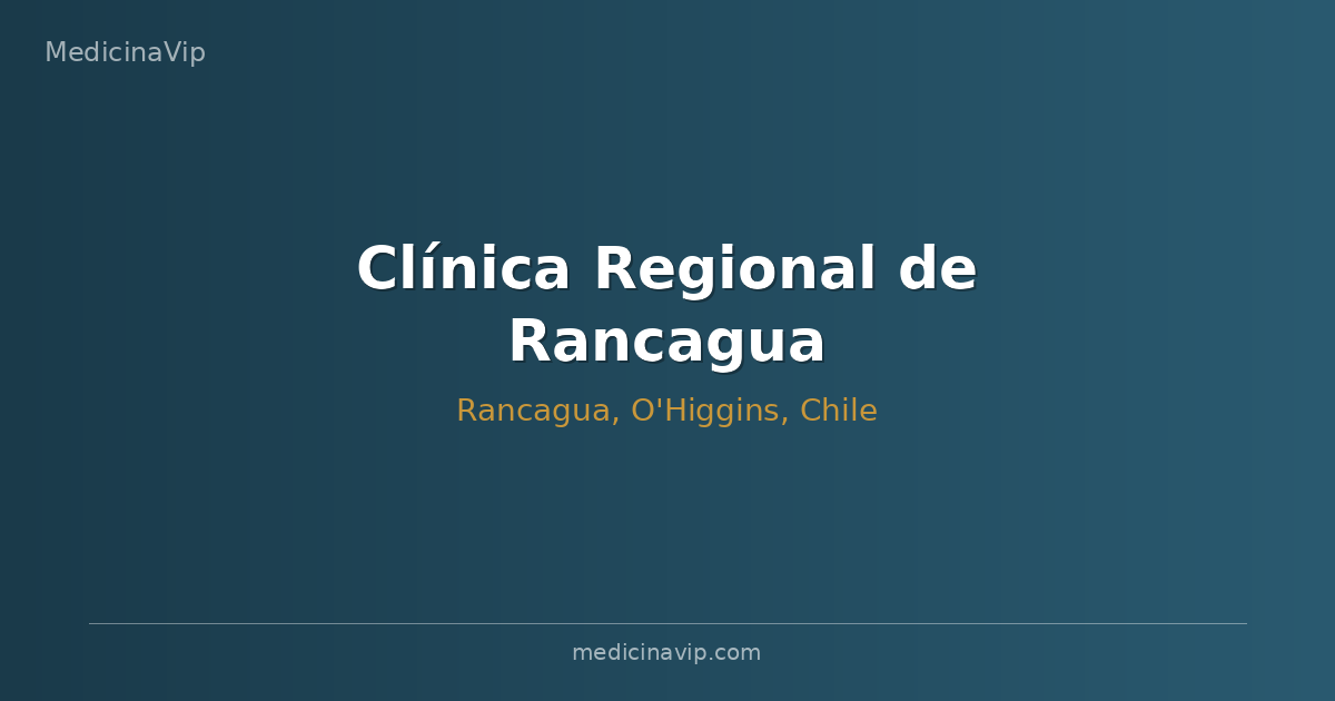 Clínica Regional de Rancagua