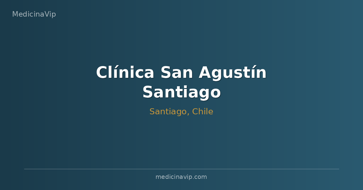 Clínica San Agustín Santiago