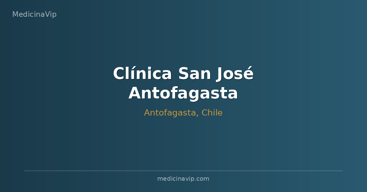 Clínica San José Antofagasta