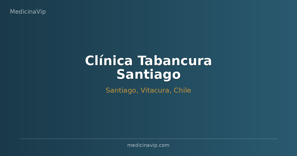 Clínica Tabancura Santiago