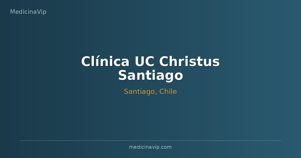 Clínica UC Christus Santiago