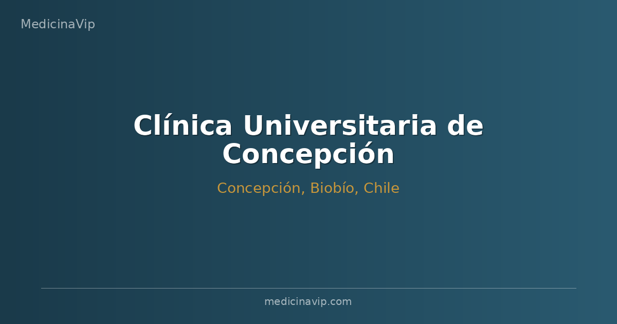 Clínica Universitaria de Concepción