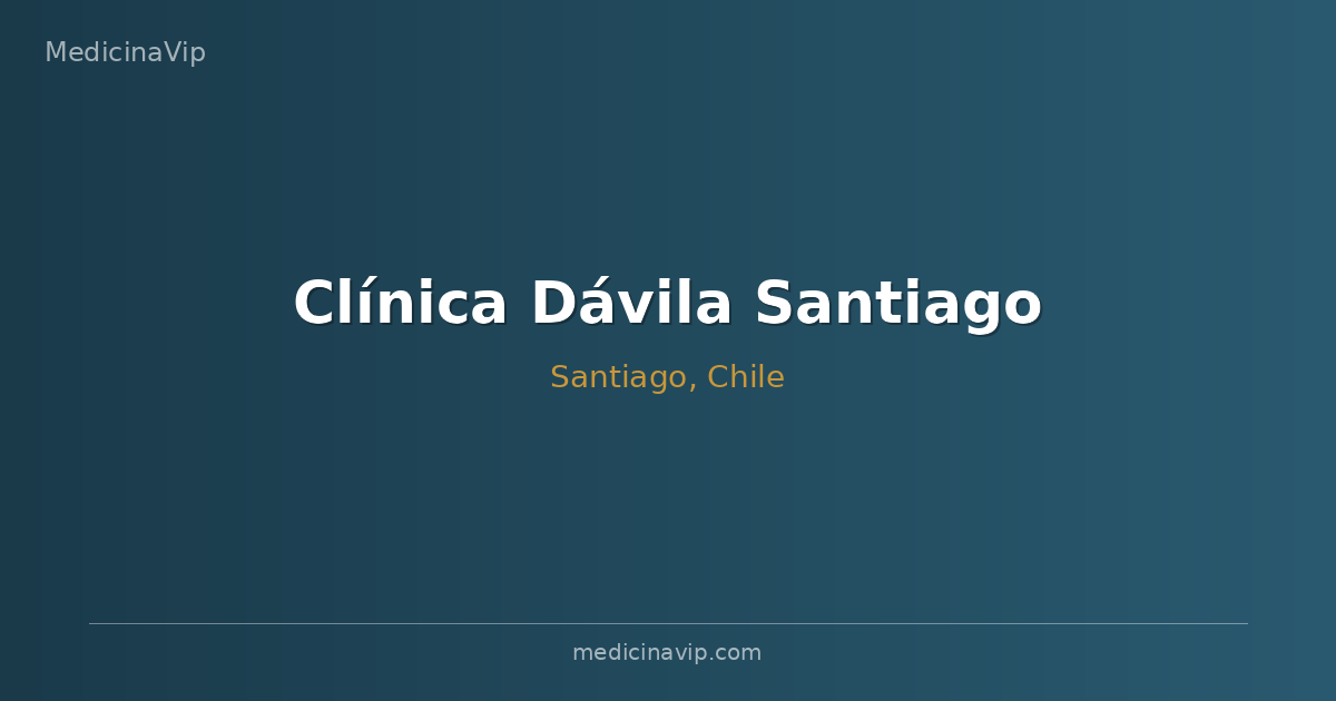 Clínica Dávila Santiago