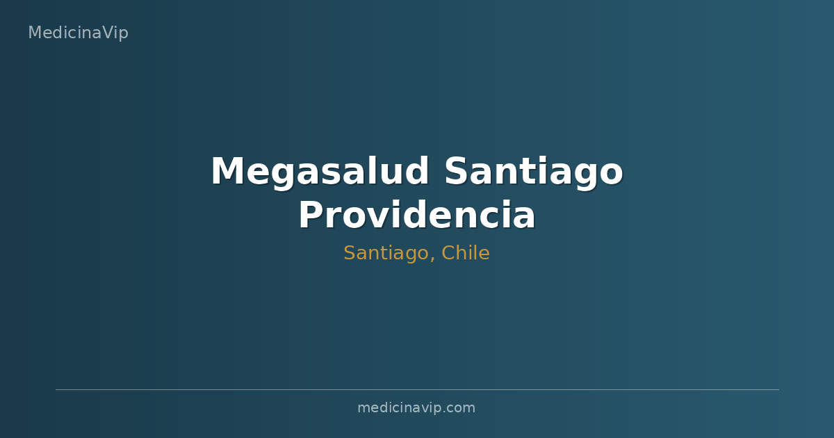 Megasalud Santiago Providencia