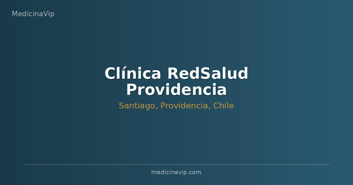 Clínica RedSalud Providencia