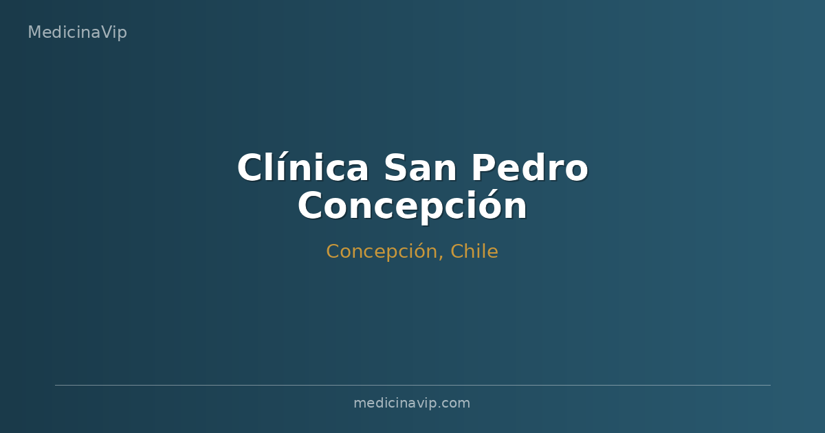 Clínica San Pedro Concepción