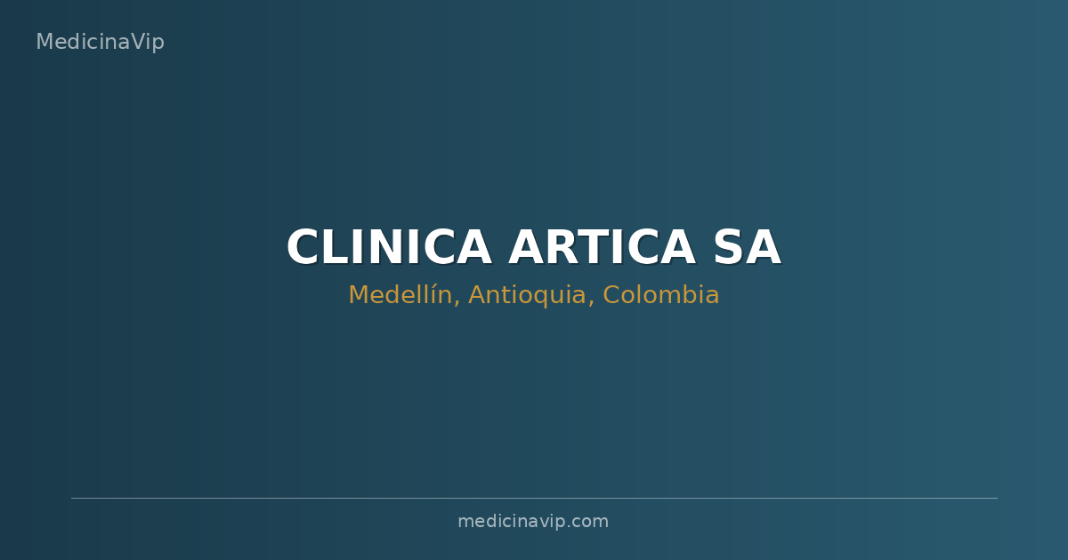 CLINICA ARTICA SA