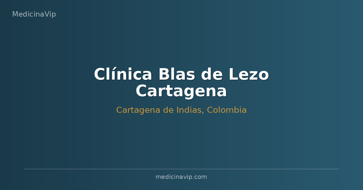 Clínica Blas de Lezo Cartagena