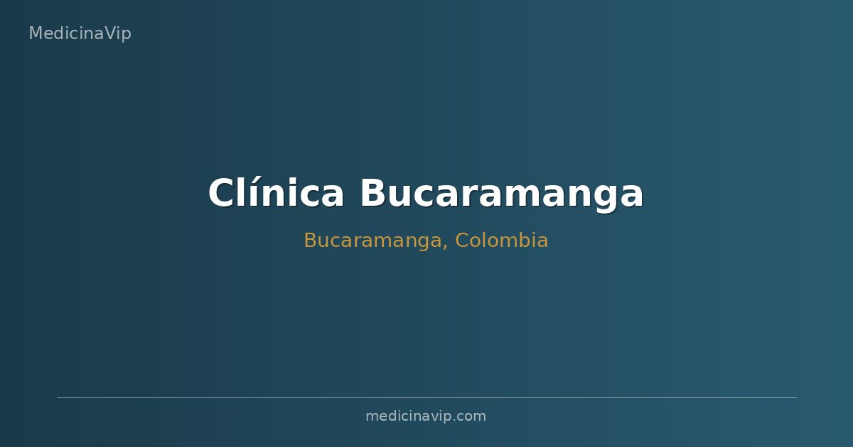 Clínica Bucaramanga