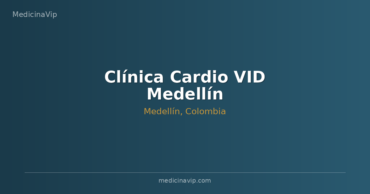 Clínica Cardio VID Medellín