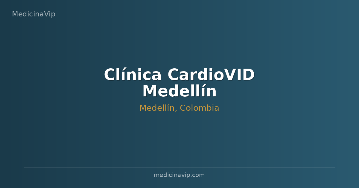 Clínica CardioVID Medellín