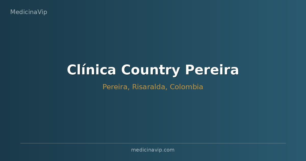Clínica Country Pereira