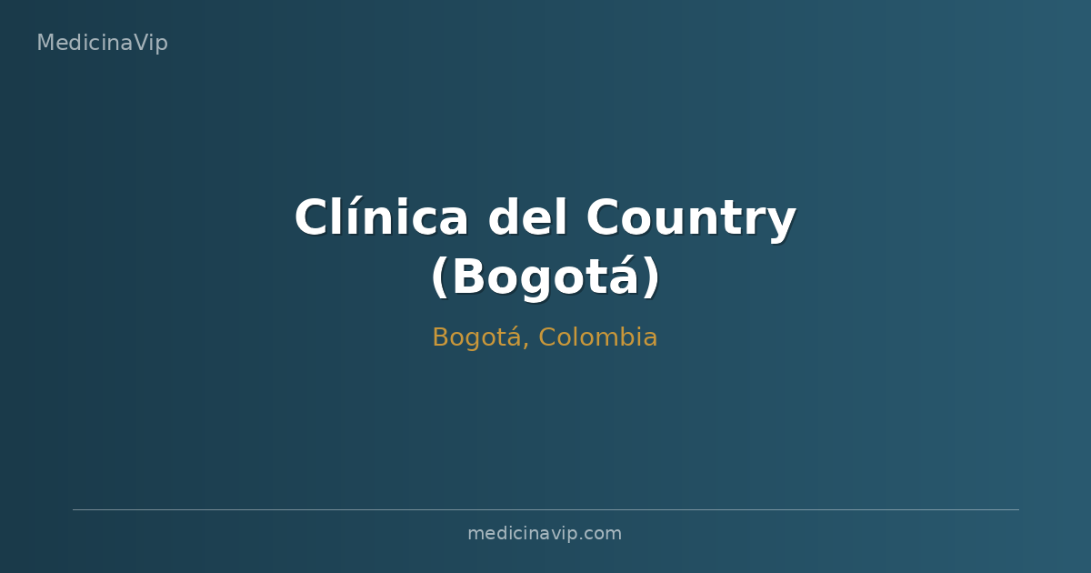 Clínica del Country (Bogotá)
