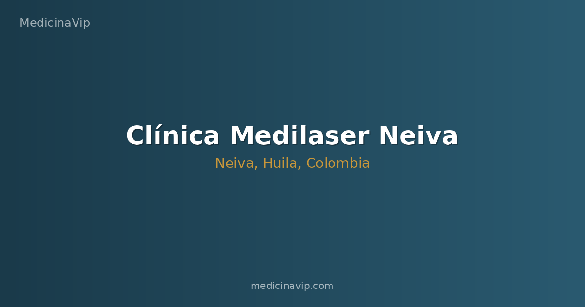 Clínica Medilaser Neiva