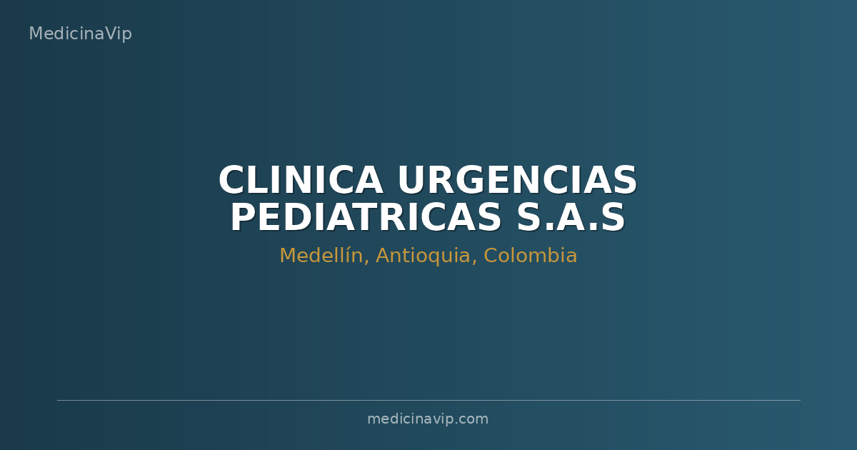 CLINICA URGENCIAS PEDIATRICAS S.A.S URPEDIAN