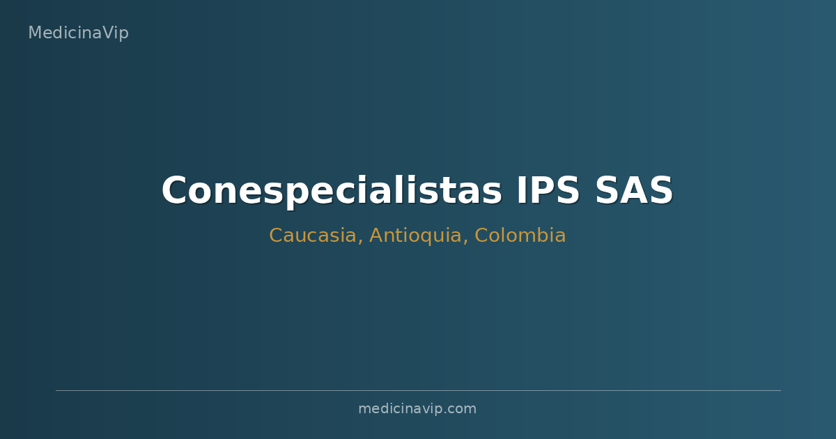 Conespecialistas IPS SAS