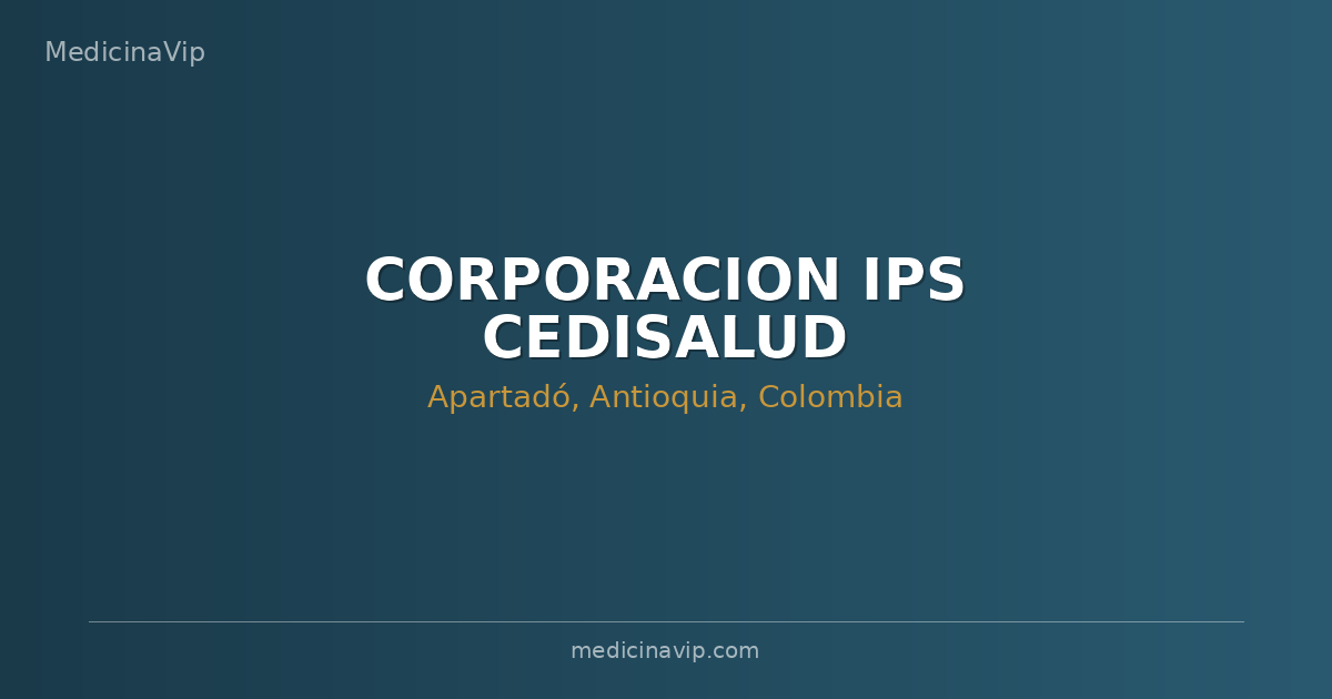 CORPORACION IPS CEDISALUD