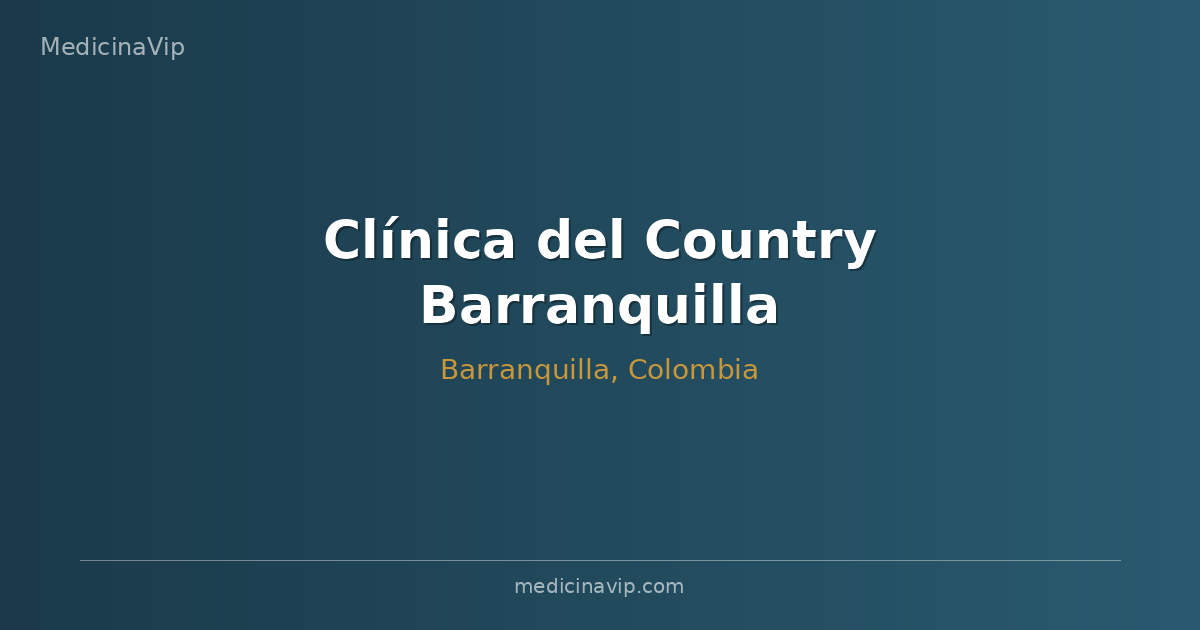 Clínica del Country Barranquilla