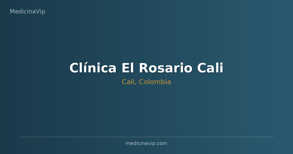 Clínica El Rosario Cali