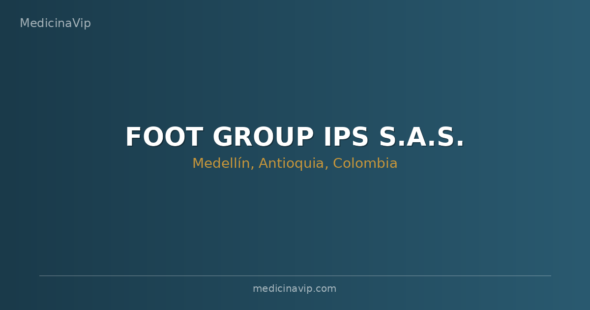 FOOT GROUP IPS S.A.S.