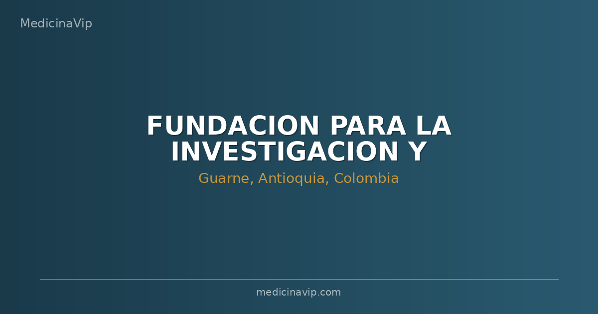 FUNDACION PARA LA INVESTIGACION Y DESARROLLO DE LA MEDICINA TRADICIONAL NEIJING