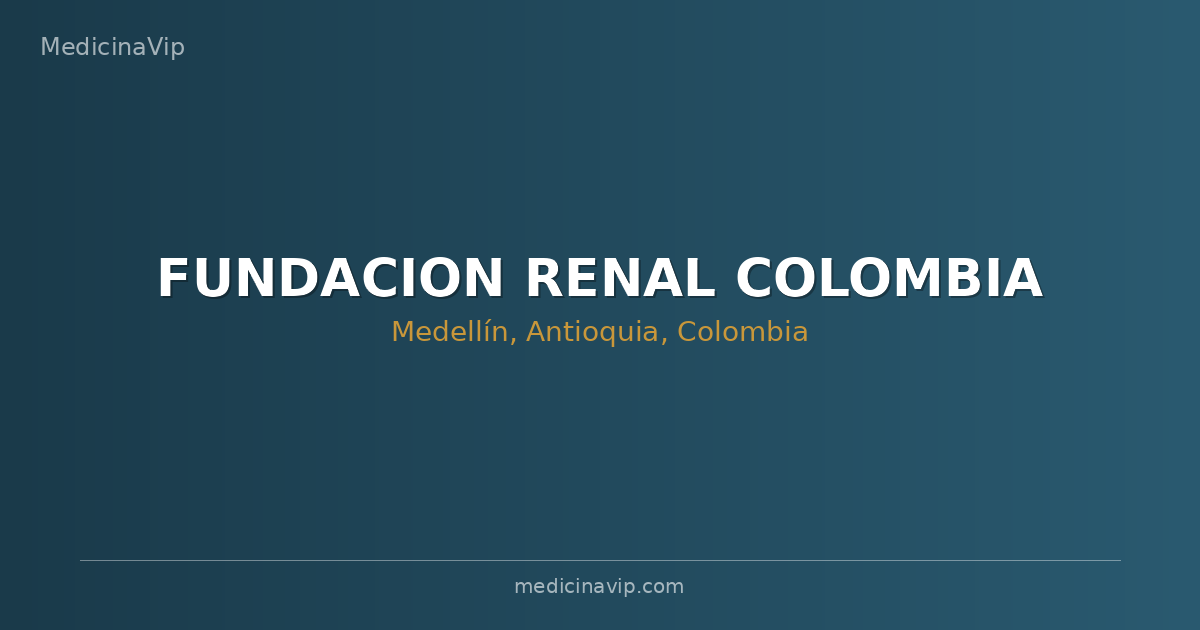 FUNDACION RENAL COLOMBIA
