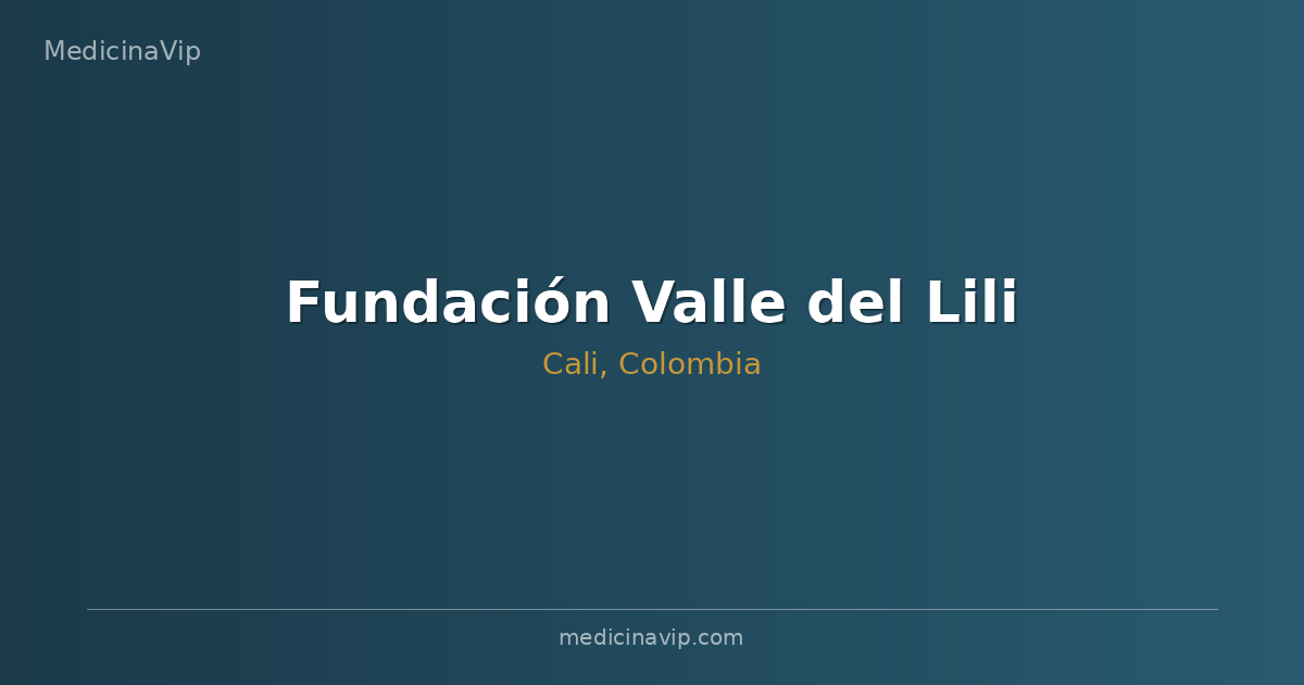 Fundación Valle del Lili