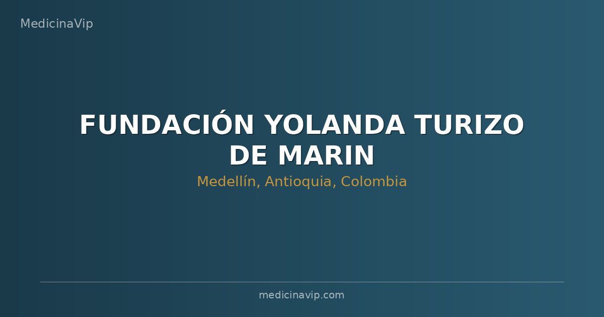 FUNDACIÓN YOLANDA TURIZO DE MARIN