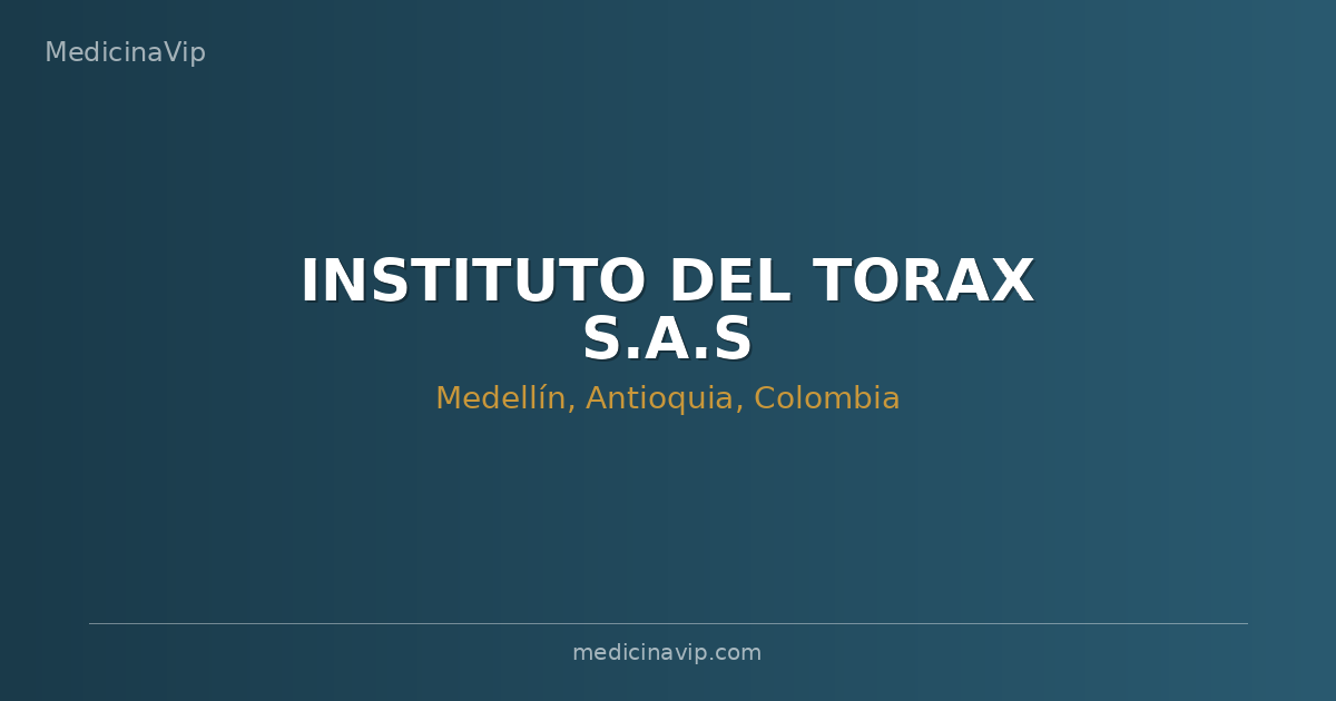 INSTITUTO DEL TORAX S.A.S