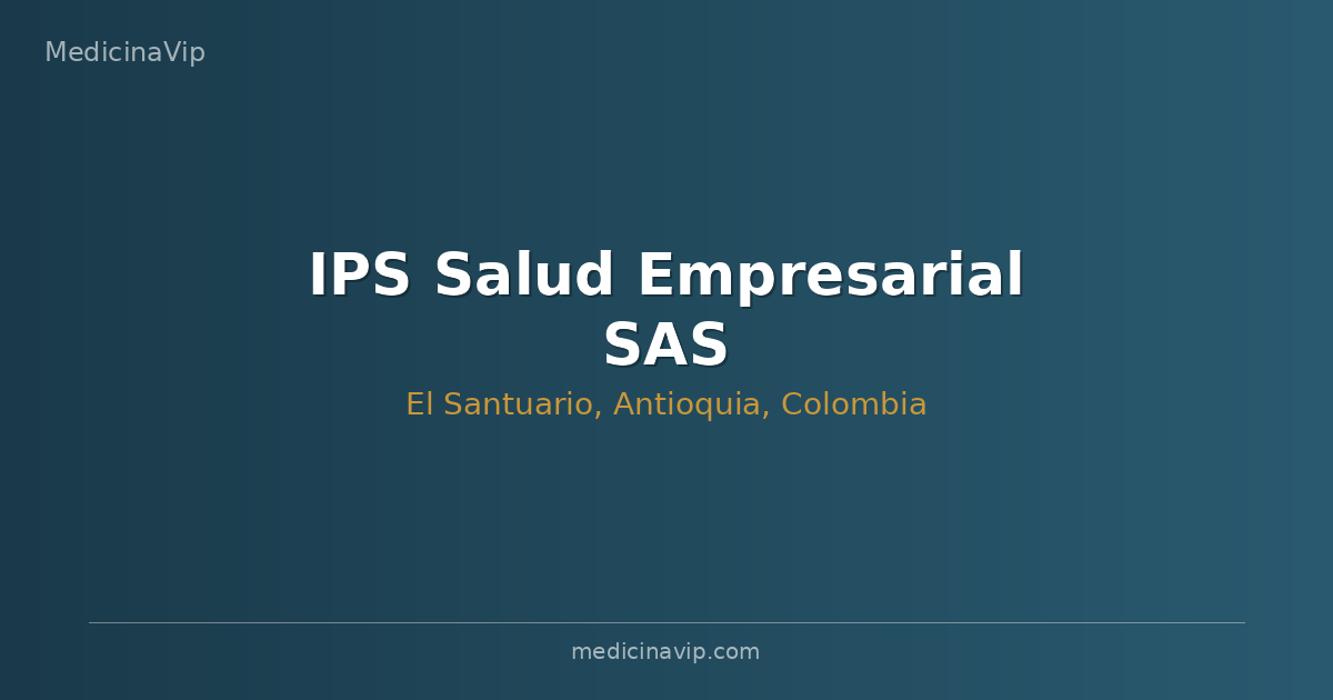 IPS Salud Empresarial SAS