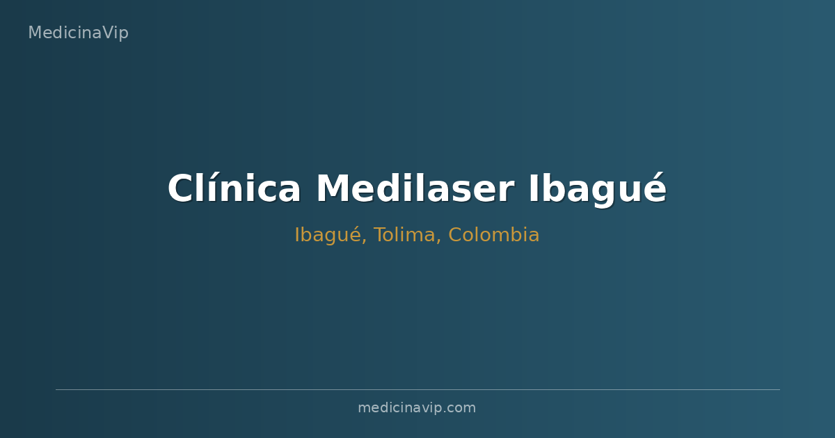Clínica Medilaser Ibagué