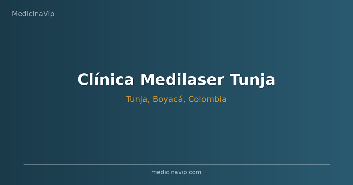 Clínica Medilaser Tunja