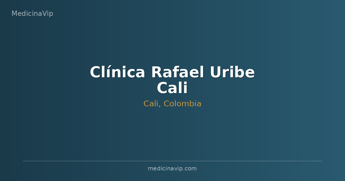 Clínica Rafael Uribe Cali
