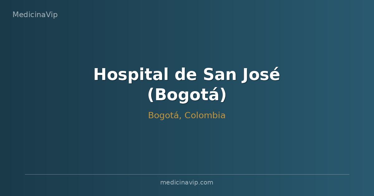 Hospital de San José (Bogotá)