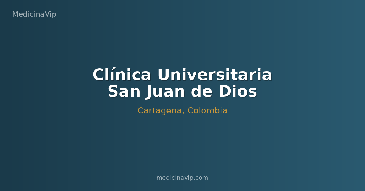 Clínica Universitaria San Juan de Dios Cartagena