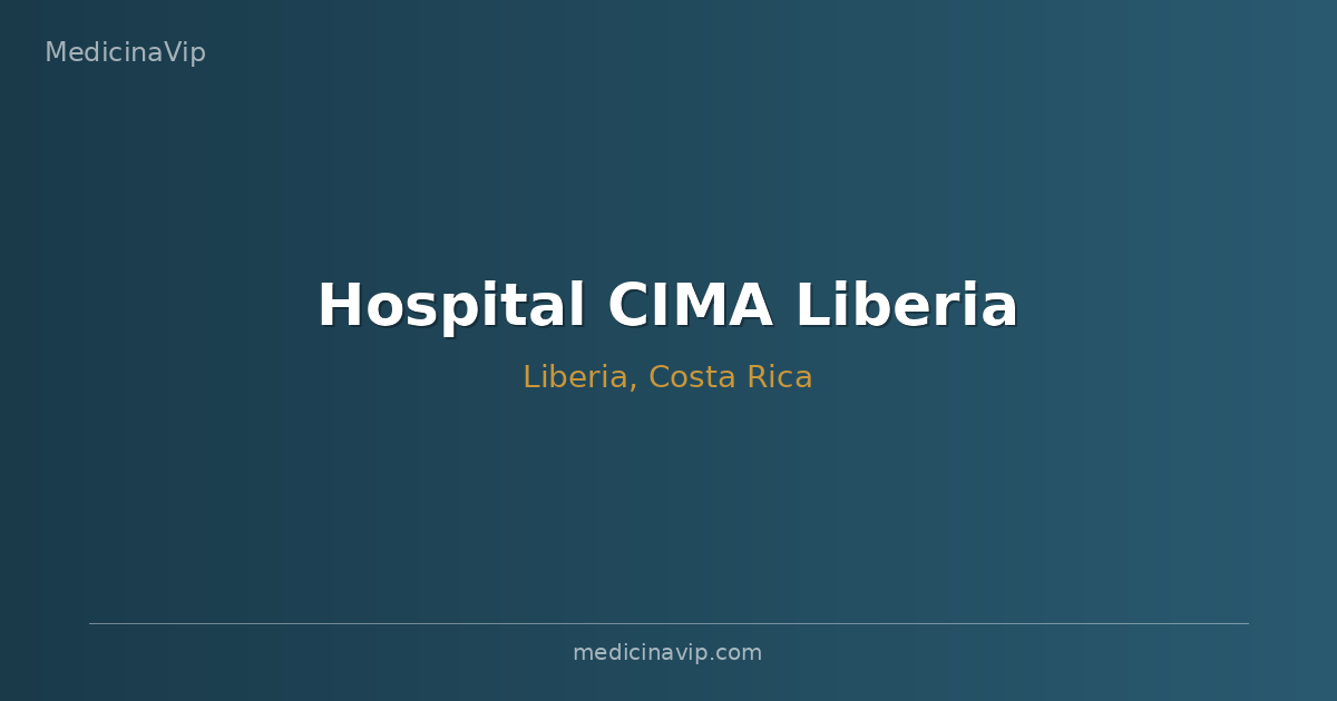 Hospital CIMA Liberia