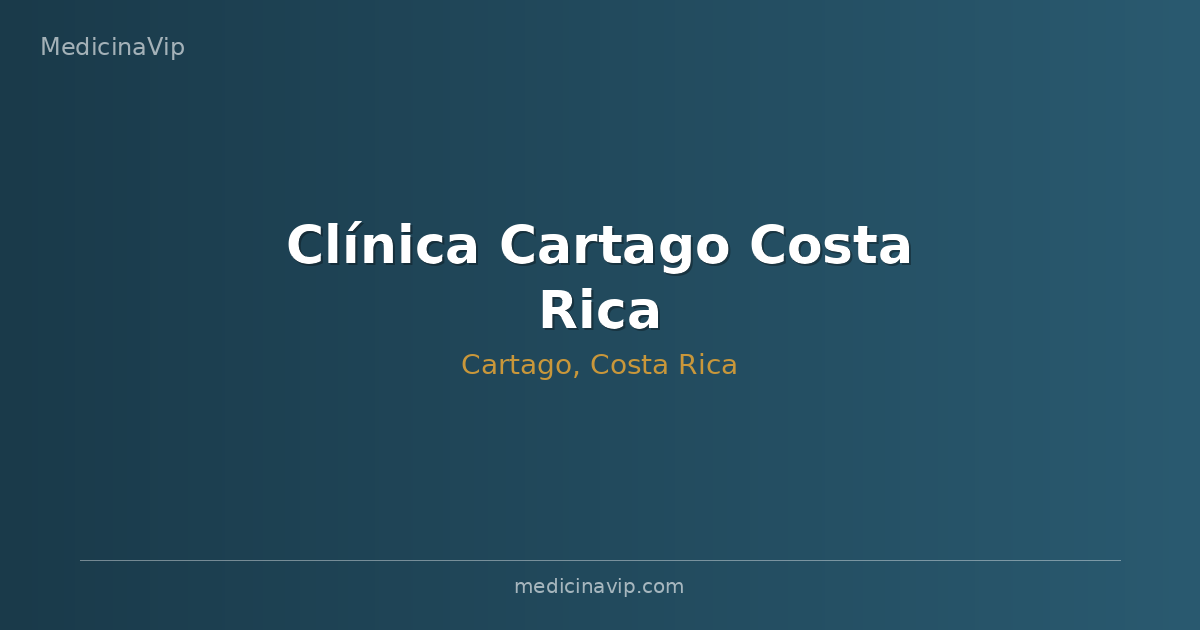 Clínica Cartago Costa Rica
