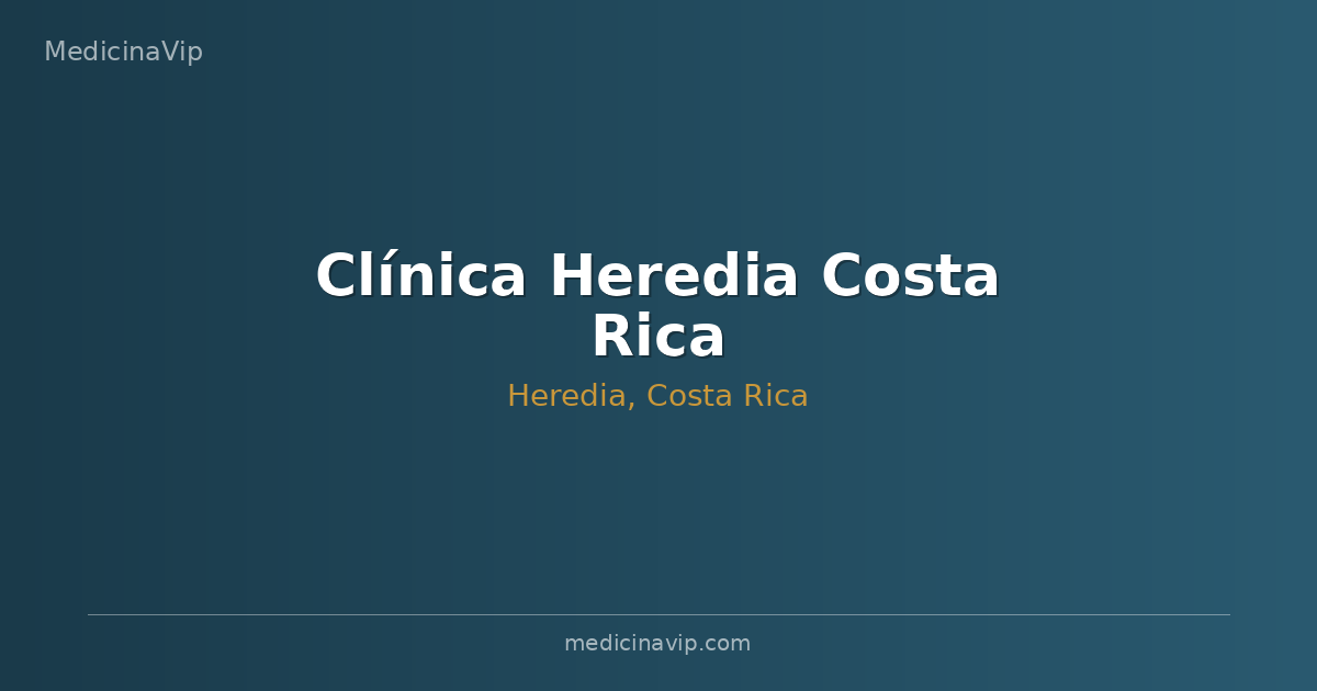 Clínica Heredia Costa Rica
