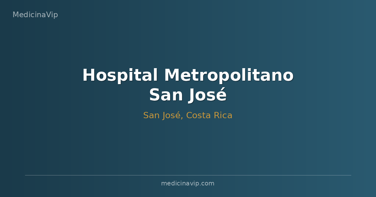 Hospital Metropolitano San José
