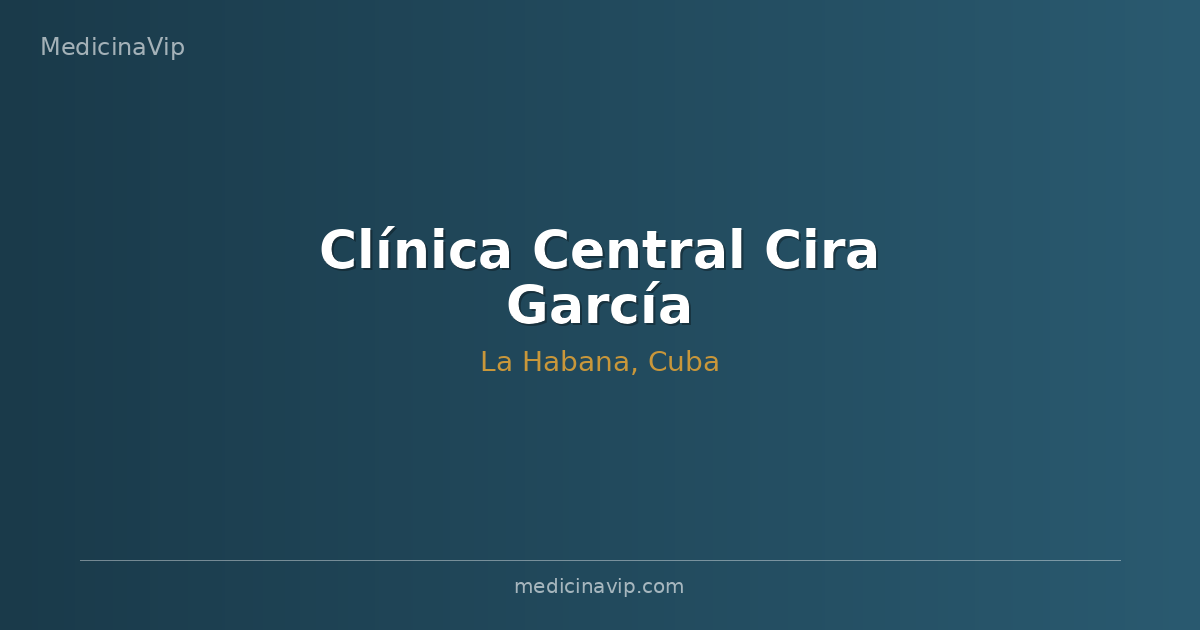 Clínica Central Cira García