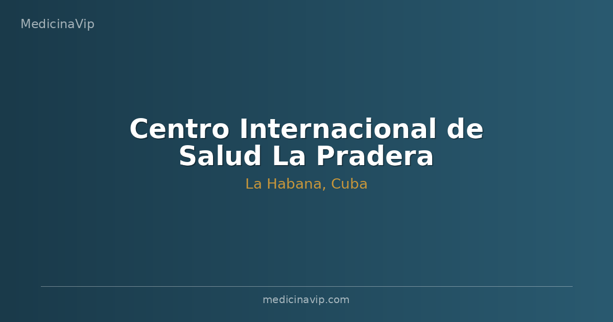 Centro Internacional de Salud La Pradera