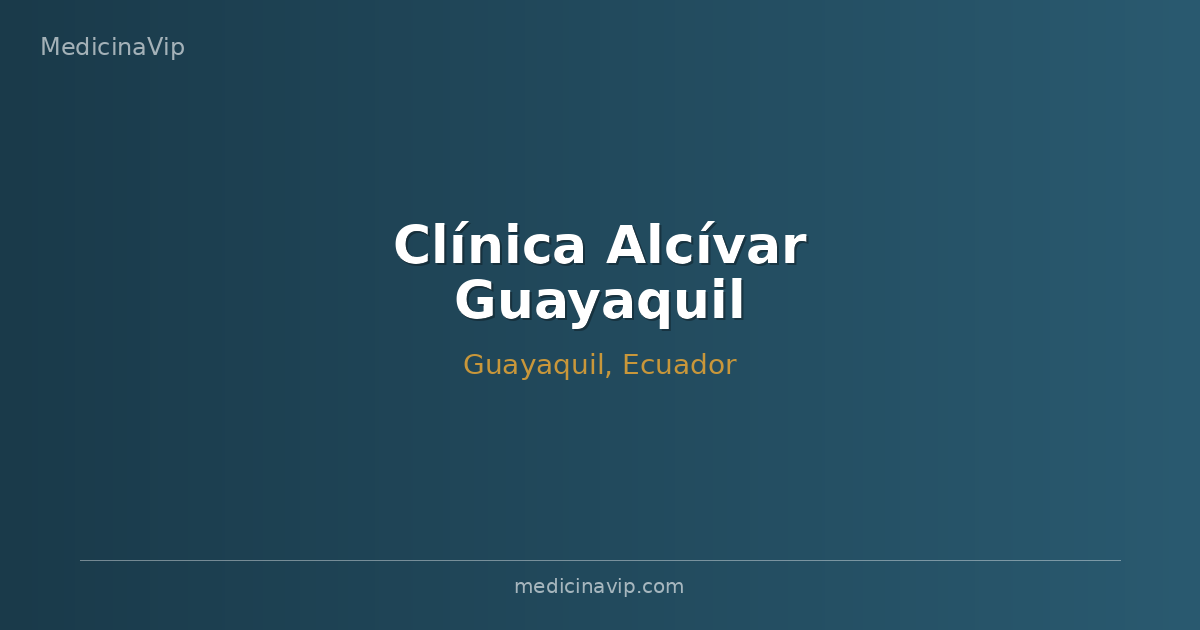 Clínica Alcívar Guayaquil