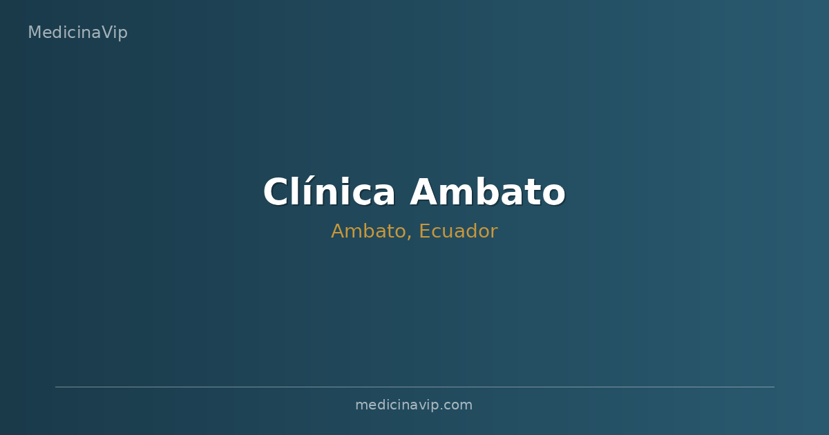 Clínica Ambato