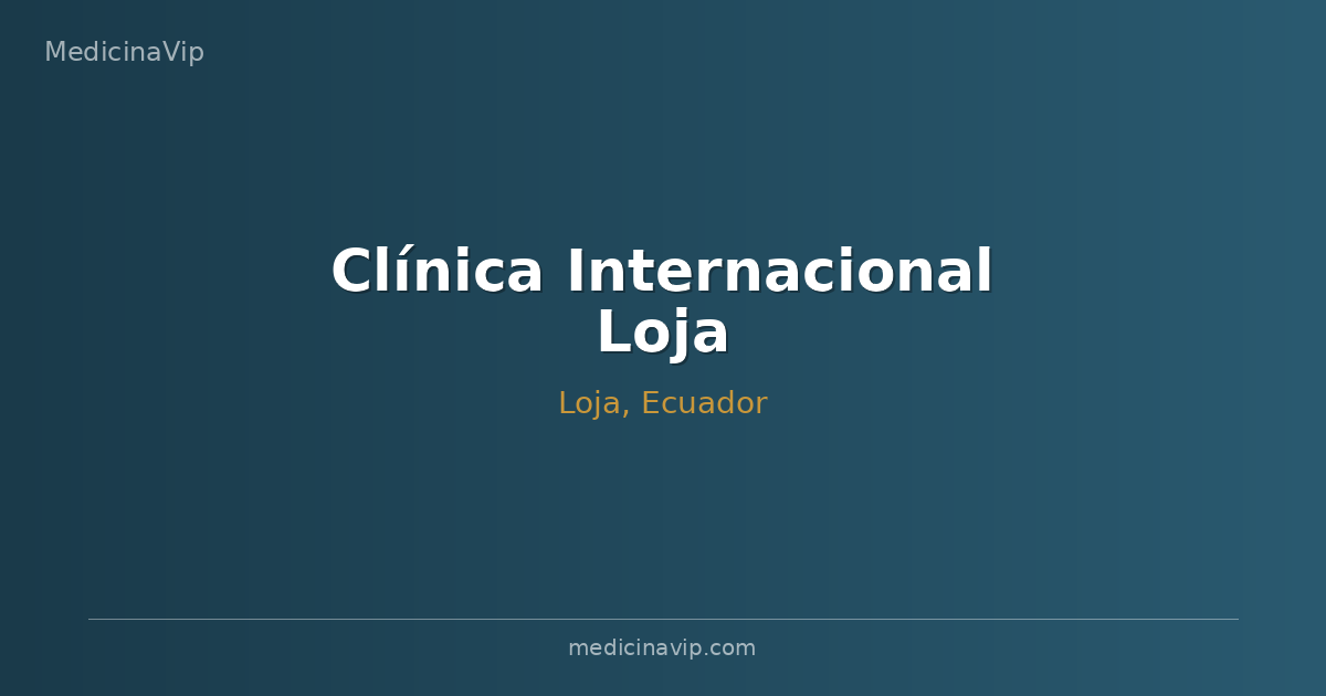 Clínica Internacional Loja
