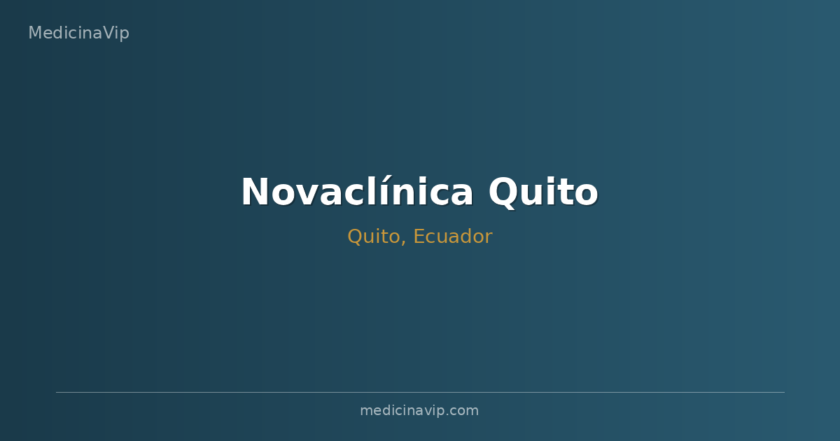 Novaclínica Quito