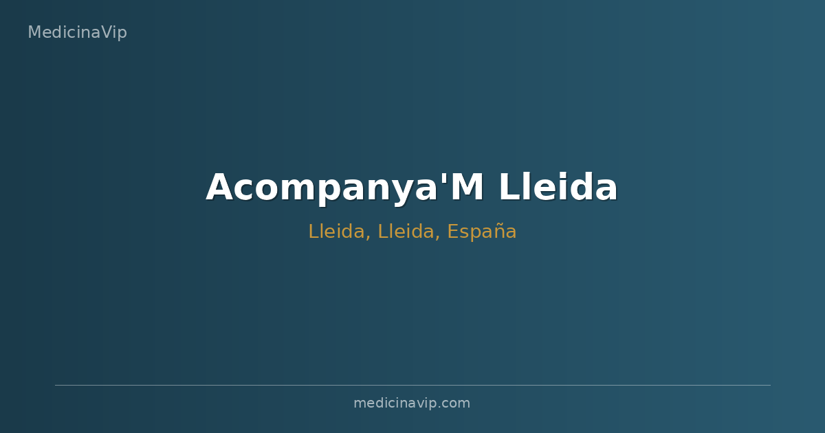 Acompanya'M Lleida